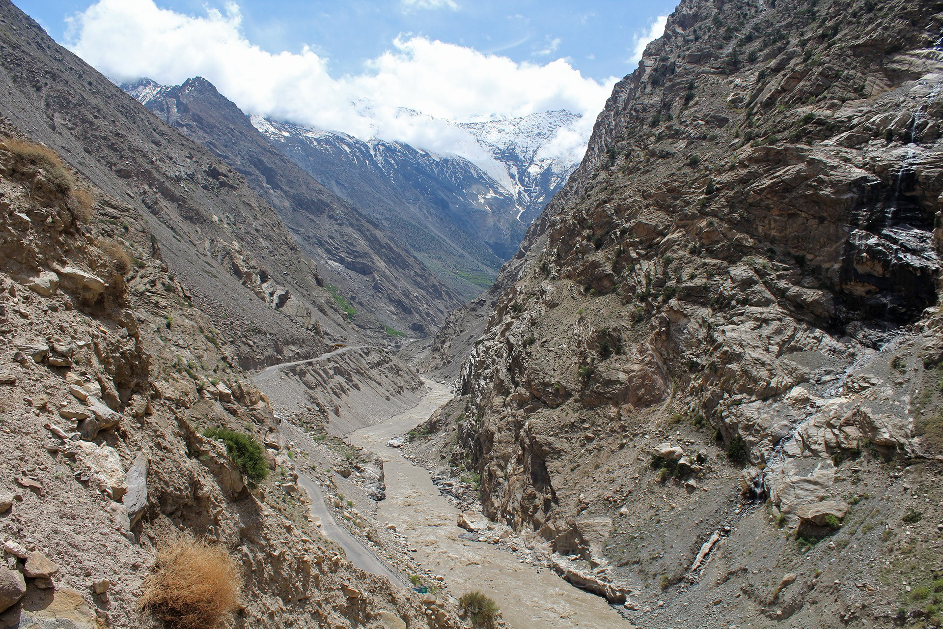 The landscape of Upper Kinnaur