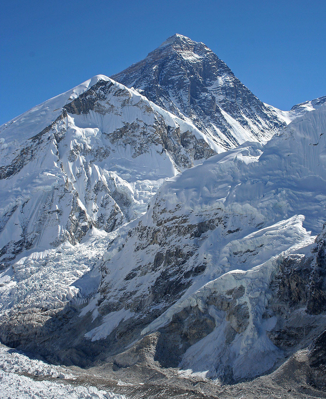 A view of Mount Everest from Kalapatthar