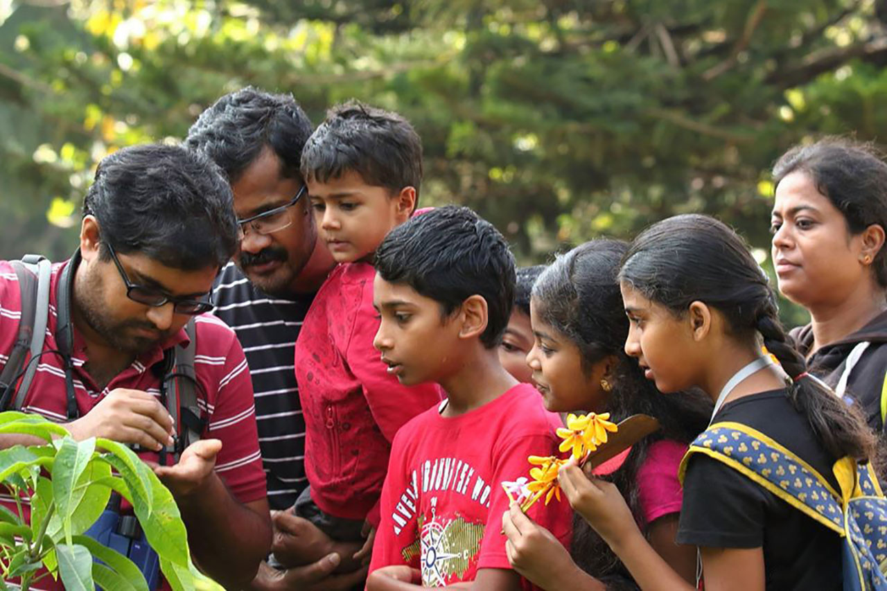 Frog researcher KS Seshadri