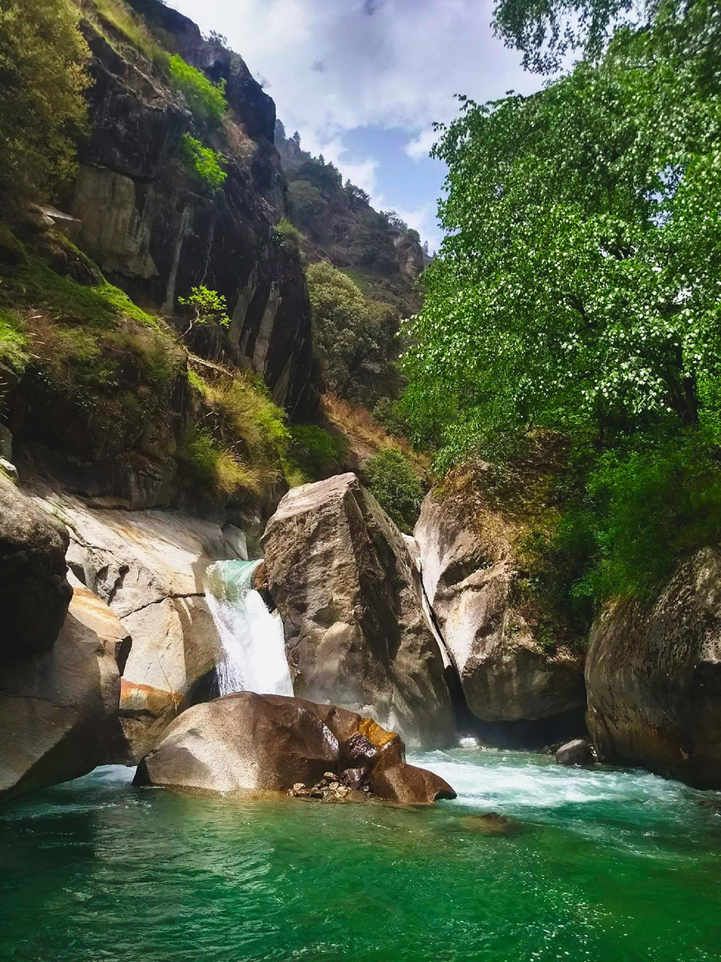 GB’s Hippo waterfall in Great Himalayan National Park GHNP