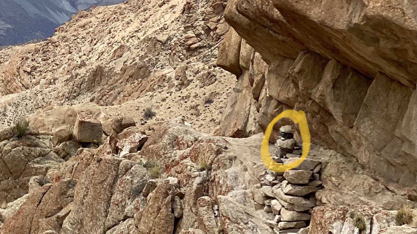 Camera trap setup to shoot Snow Leopards
