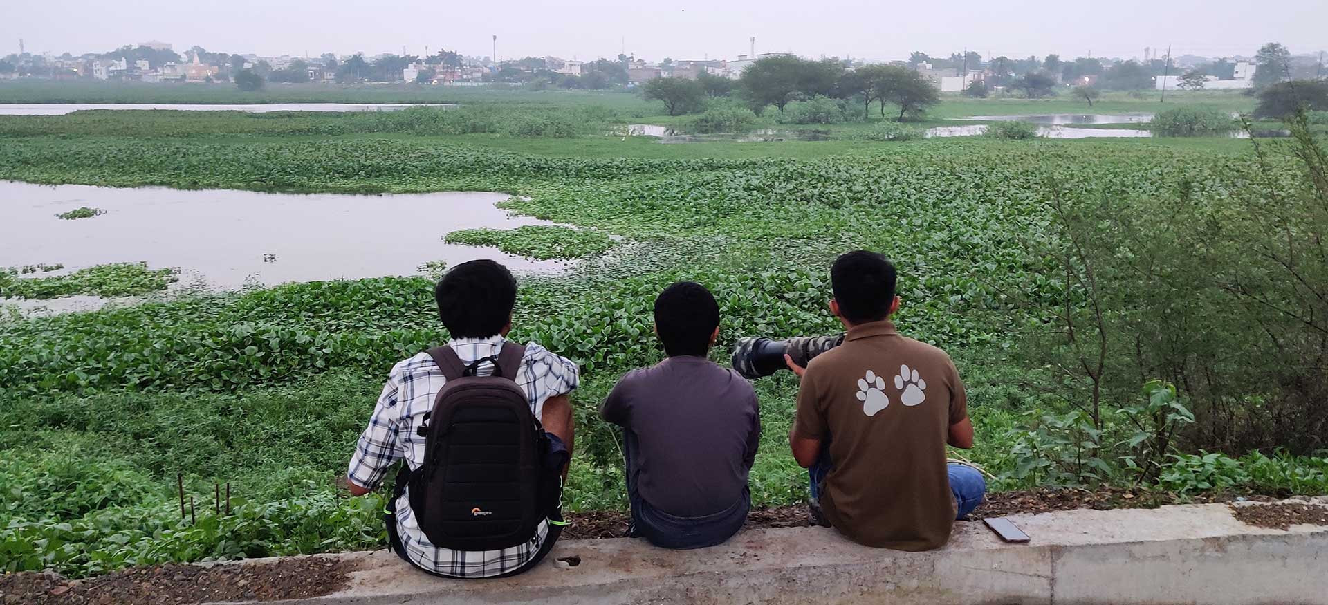 Birders at Sirpur Lake | Nature inFocus
