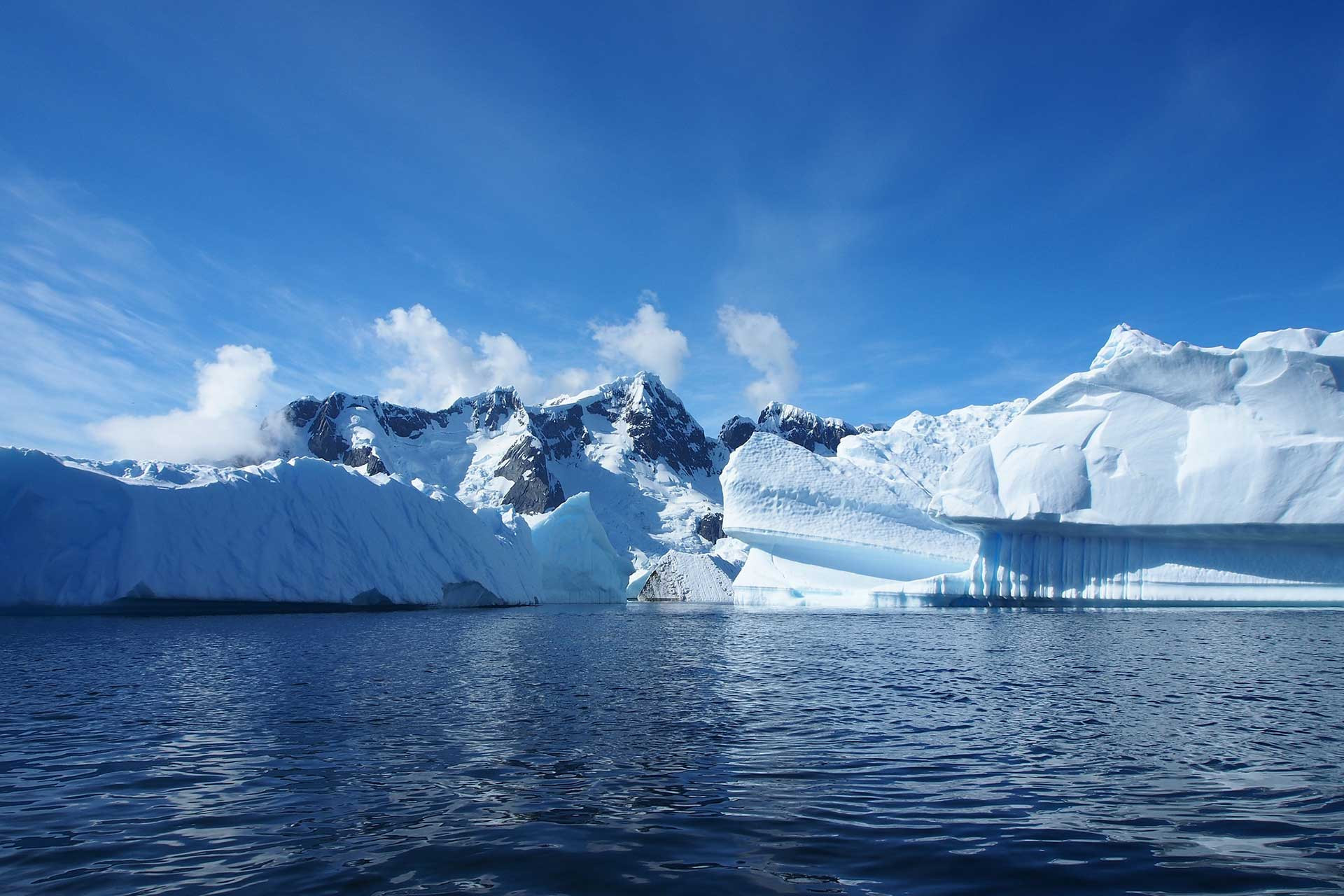 Antarctica ice shelf