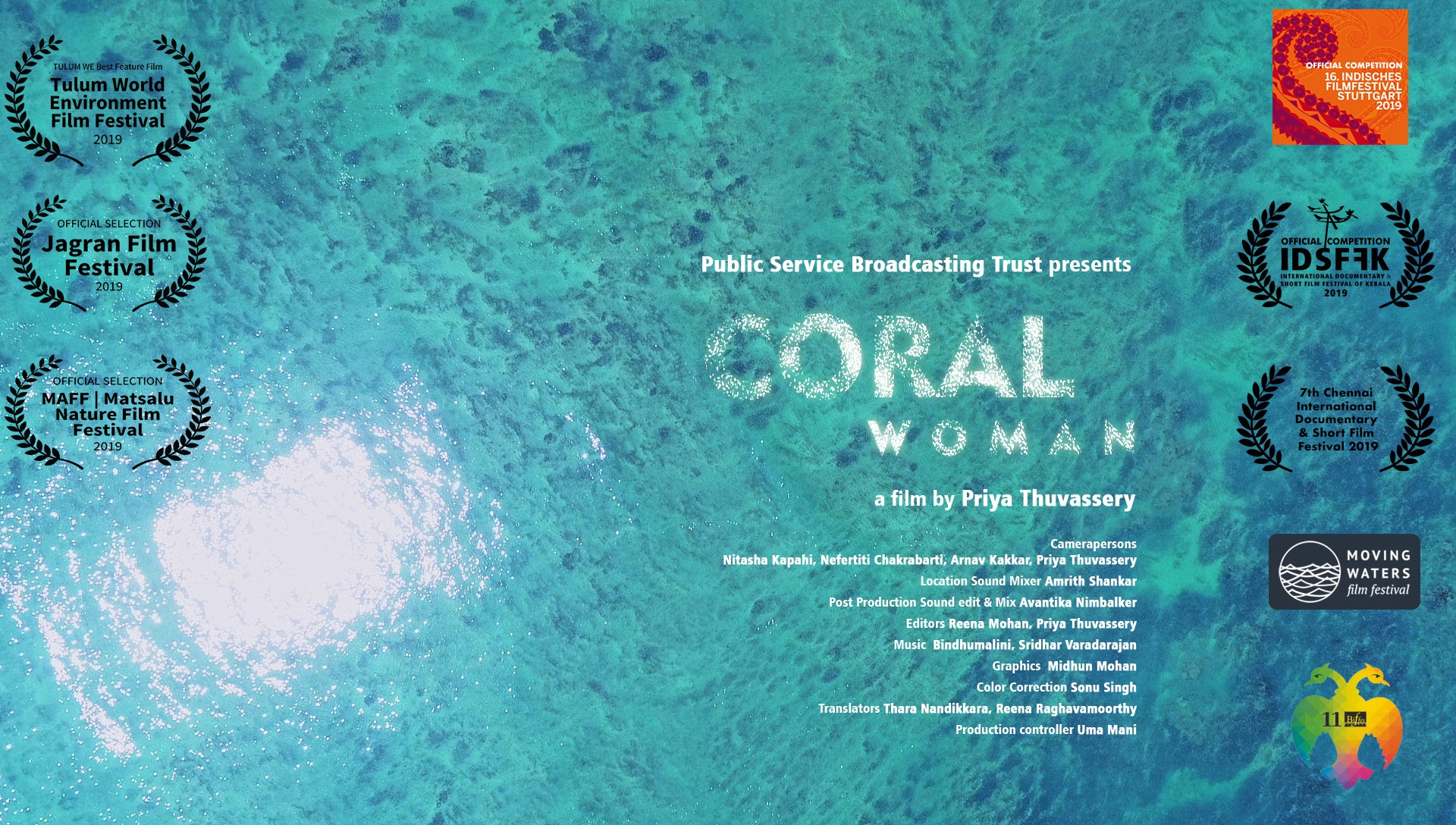 Coral woman festival poster - Nature inFocus Film Awards 2019: The Winners | Nature inFocus