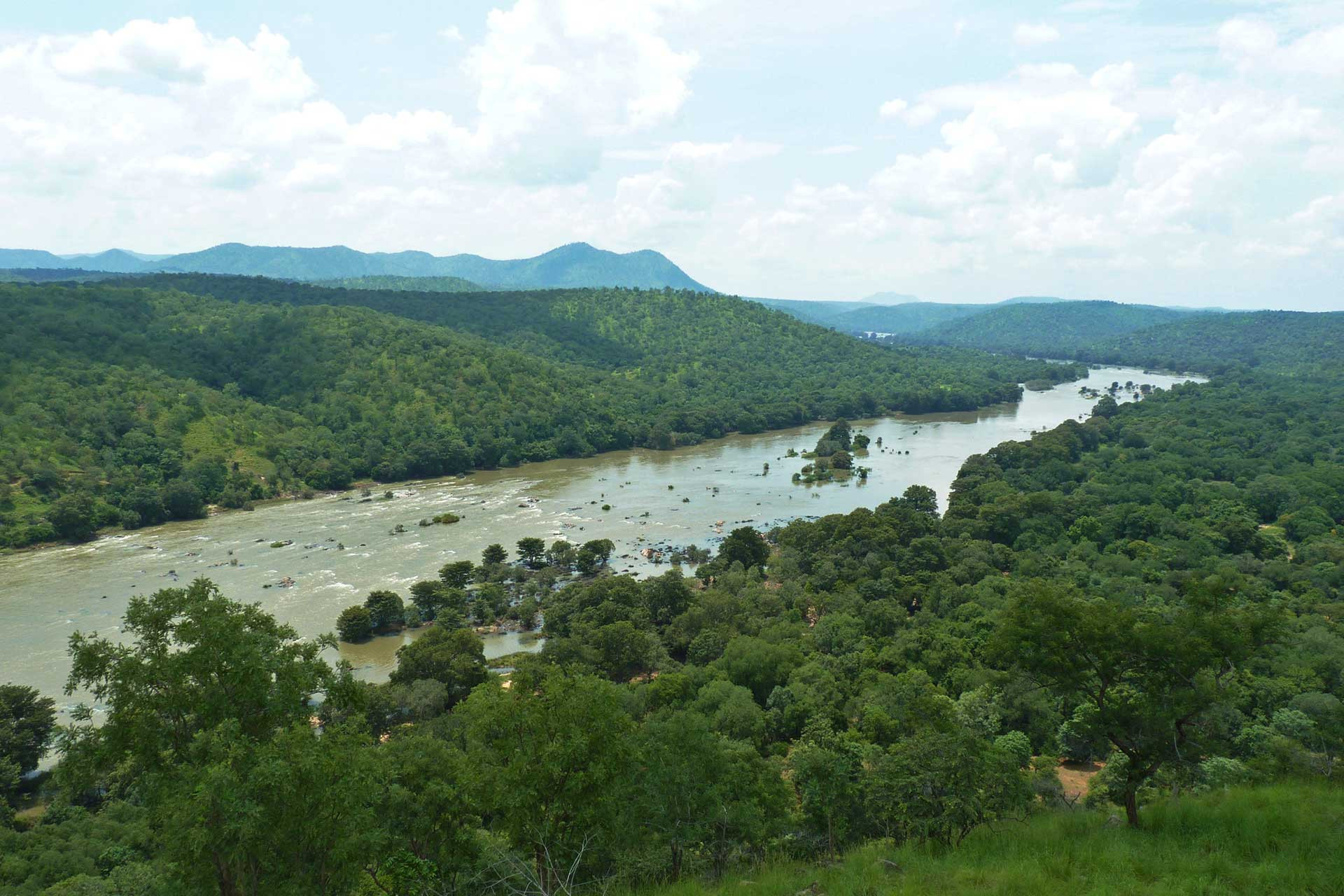 River Cauvery flowing through Cauvery Wildlife Sanctuary