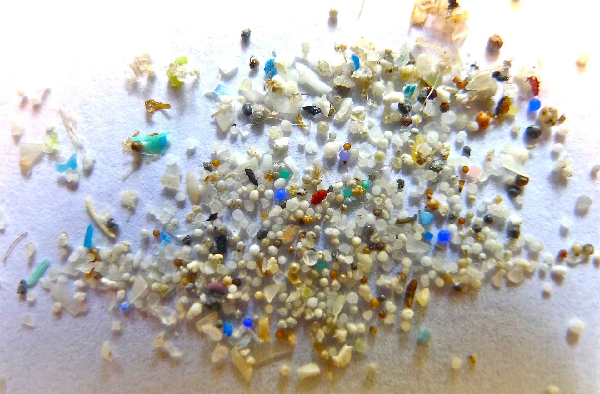 microplastic in melted snow