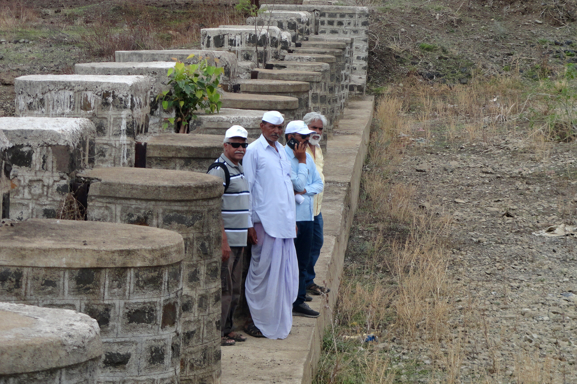 Physical assessment of cnb on lamanbudvi nadi in kalegaon ghat - Understanding India's Water Management Woes | Nature inFocus