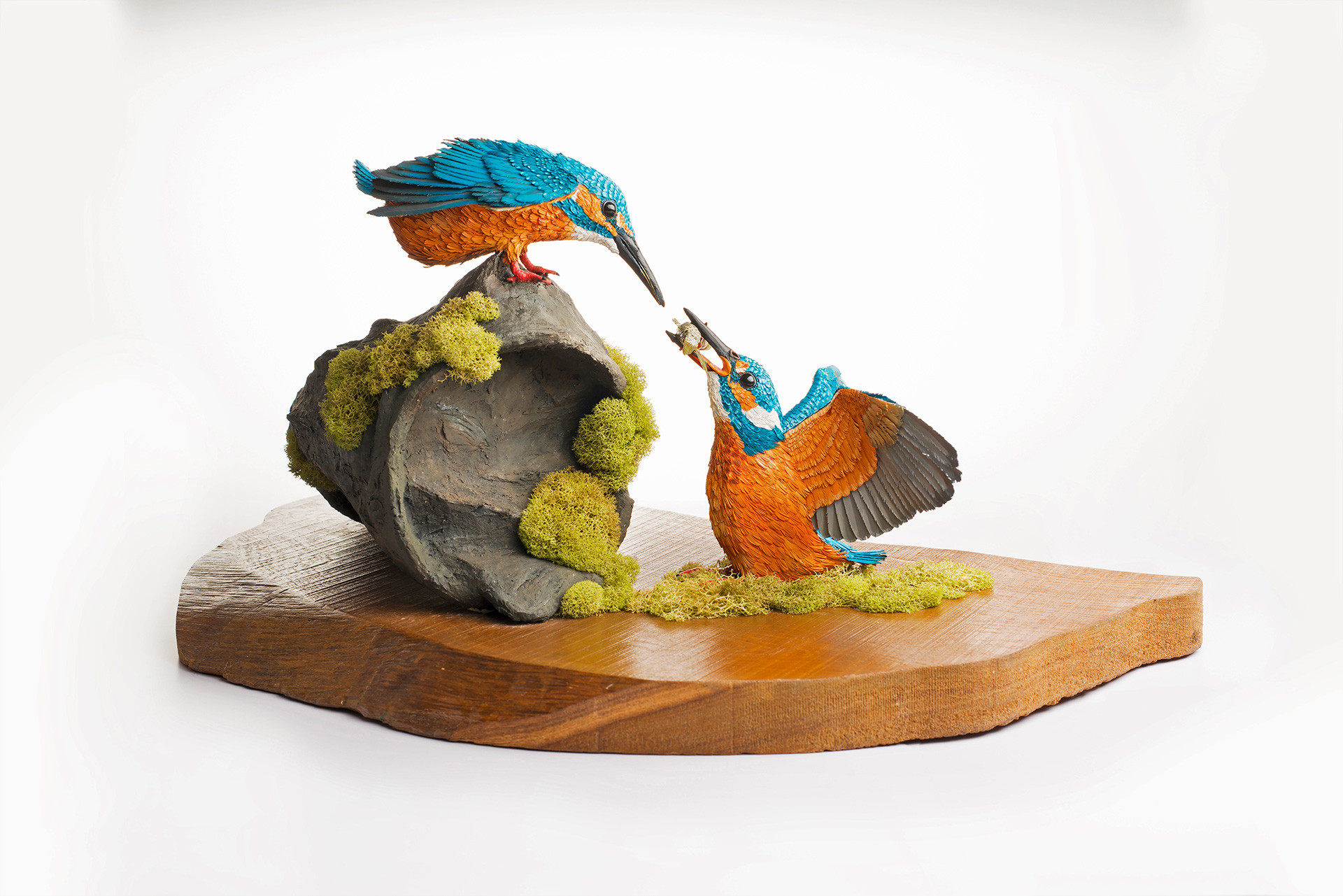 The mating proposal high res - Niharika Rajput: Sculpting Conservation, One Bird At A Time | Nature inFocus