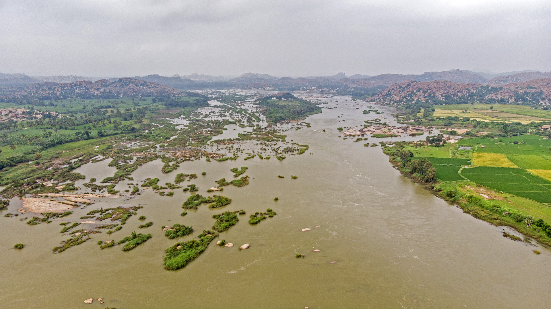 Tungabhadra aerial - Otterly Beautiful | Nature inFocus
