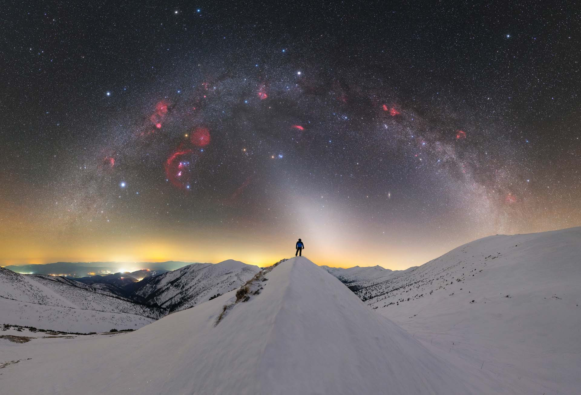 Milky way photography in Low Tatras in Slovakia