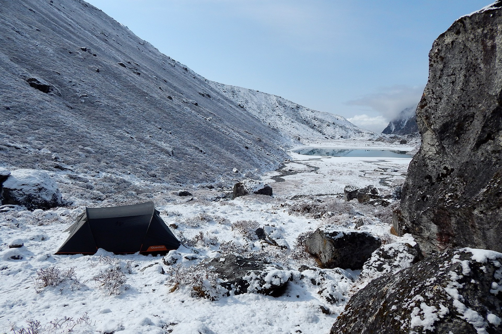 camp after snow | Nature Infocus