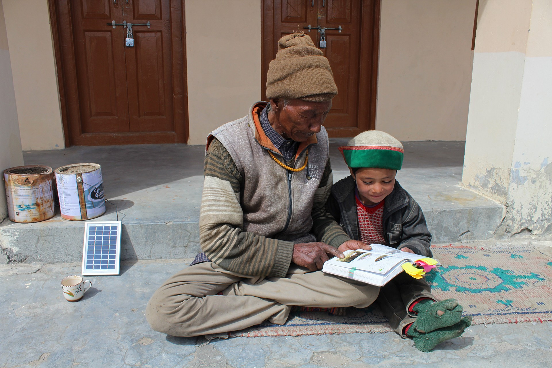 Local resident of Tashigang village