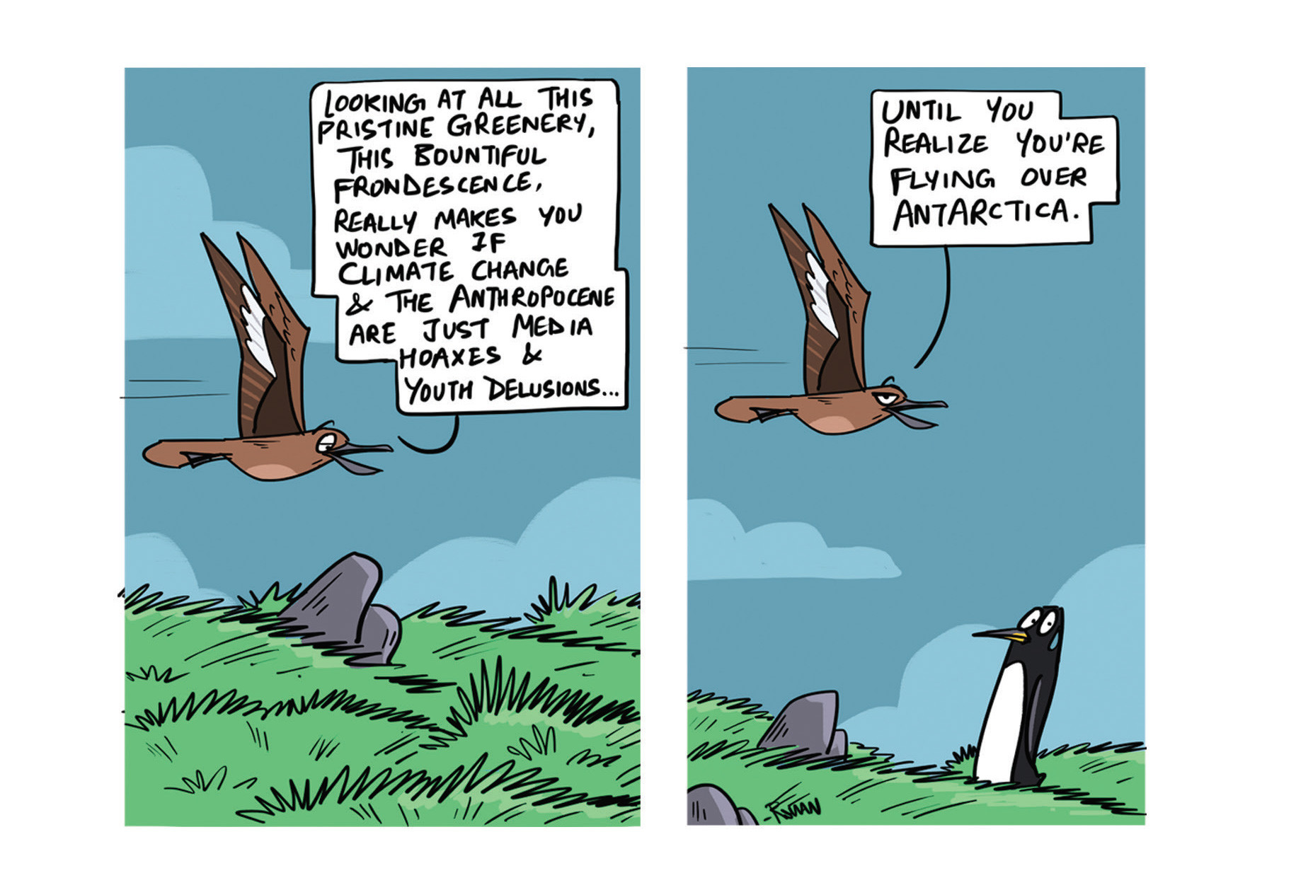 Ed rohanc antarctica image - A Peek Into Green Humour For A Greying Planet | Nature inFocus
