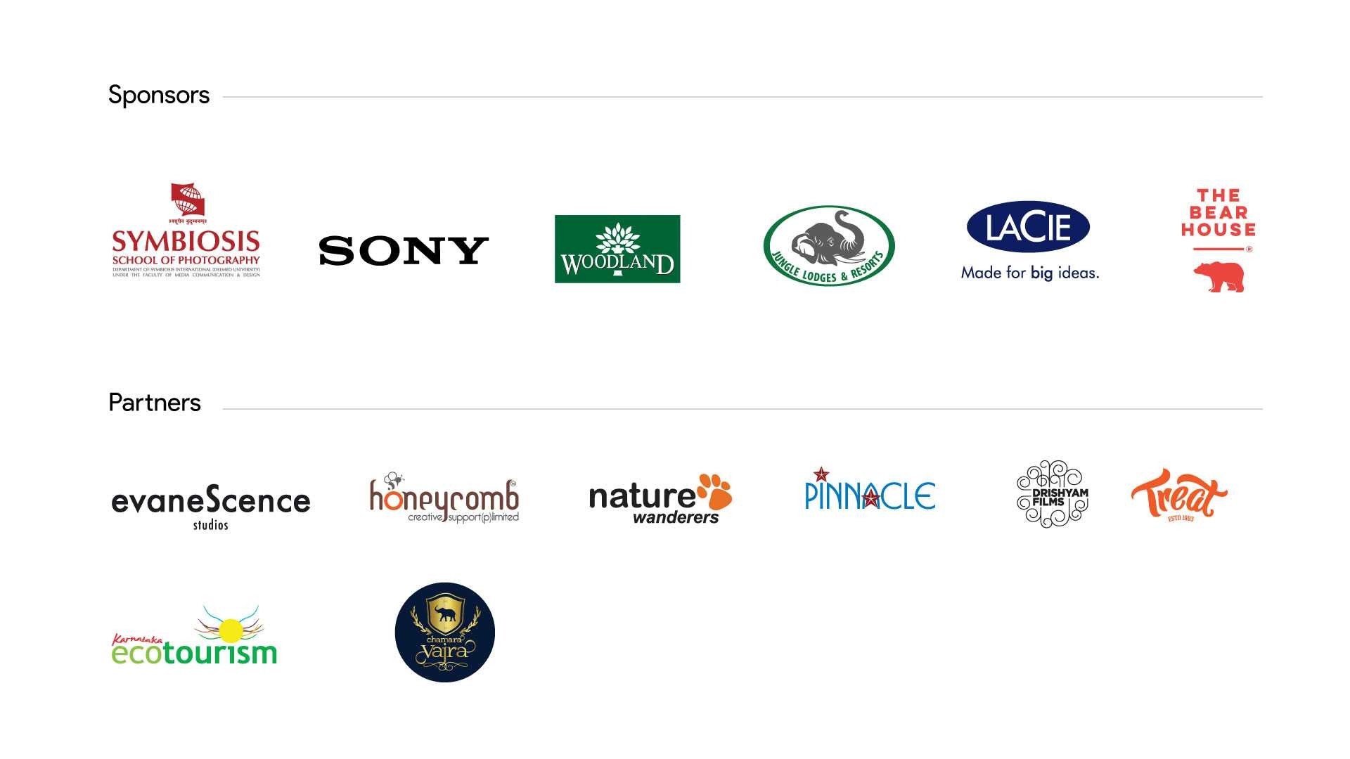 Partners and sponsors - Nature inFocus Photography Awards 2019: The Winners | Nature inFocus