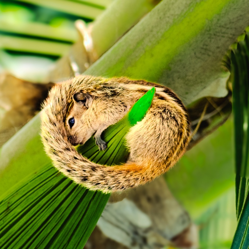 Nature's Tiny Explorer